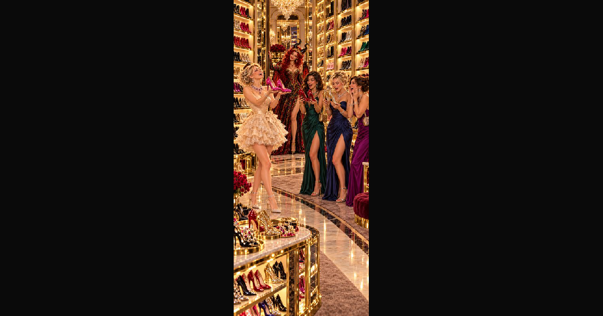 Joyful elaborately gowned women gather — AI art by @germancowboy ...