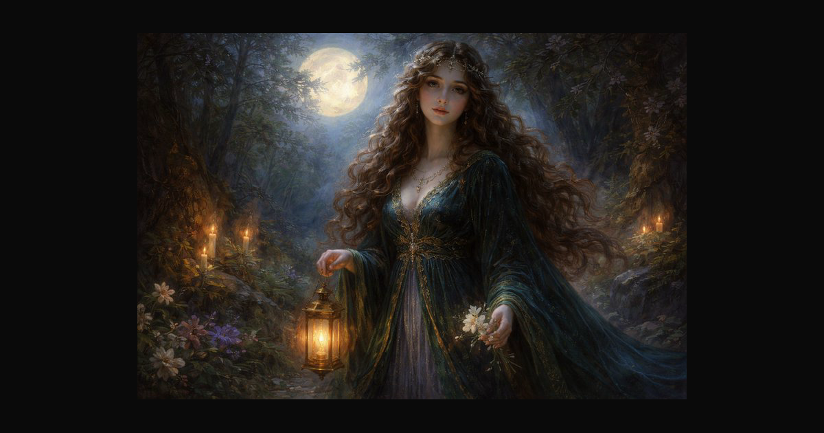 A dreamy watercolor-inspired fantasy portrait of a | DavidP on ...