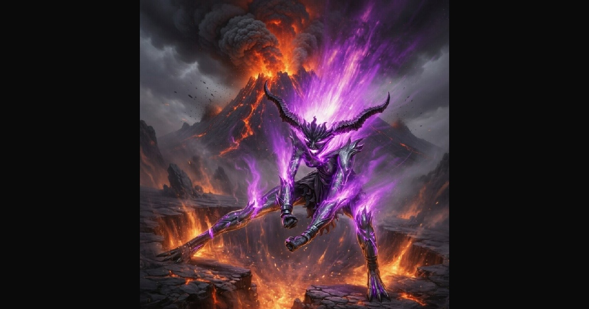 A stunning fantasy artwork featuring a horned demo | breljoset on ...