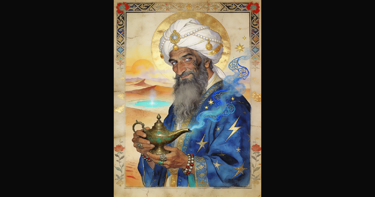A detailed fantasy artwork of a venerable sage wit | dimandre1979 on ...