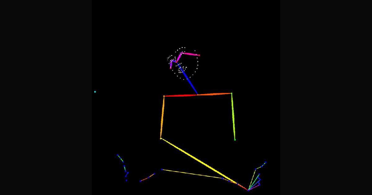 An abstract neon line artwork features multi-color | arkady on ...