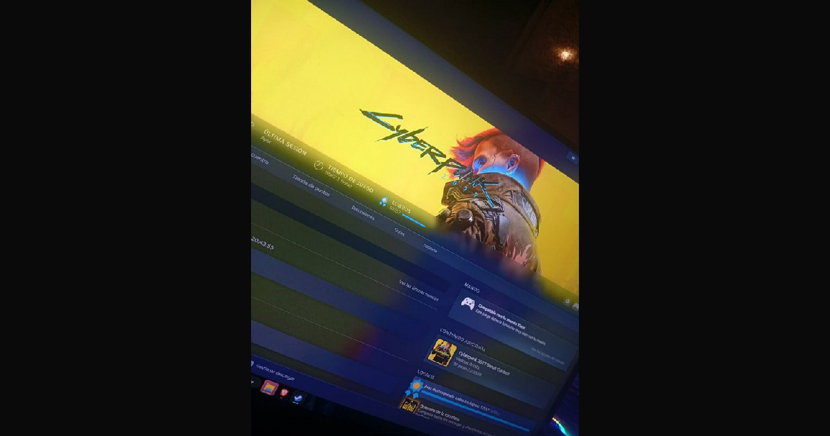 A PC/console game launcher UI featuring Cyberpunk | user_google_533748 ...