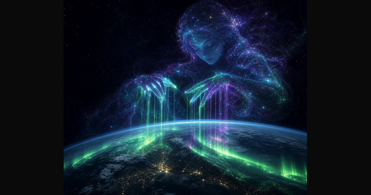 A digital fantasy artwork featuring a translucent | chris70 on BudgetPixel