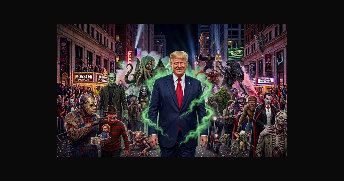 A vibrant digital illustration depicts Donald Trum | uso99 on ...