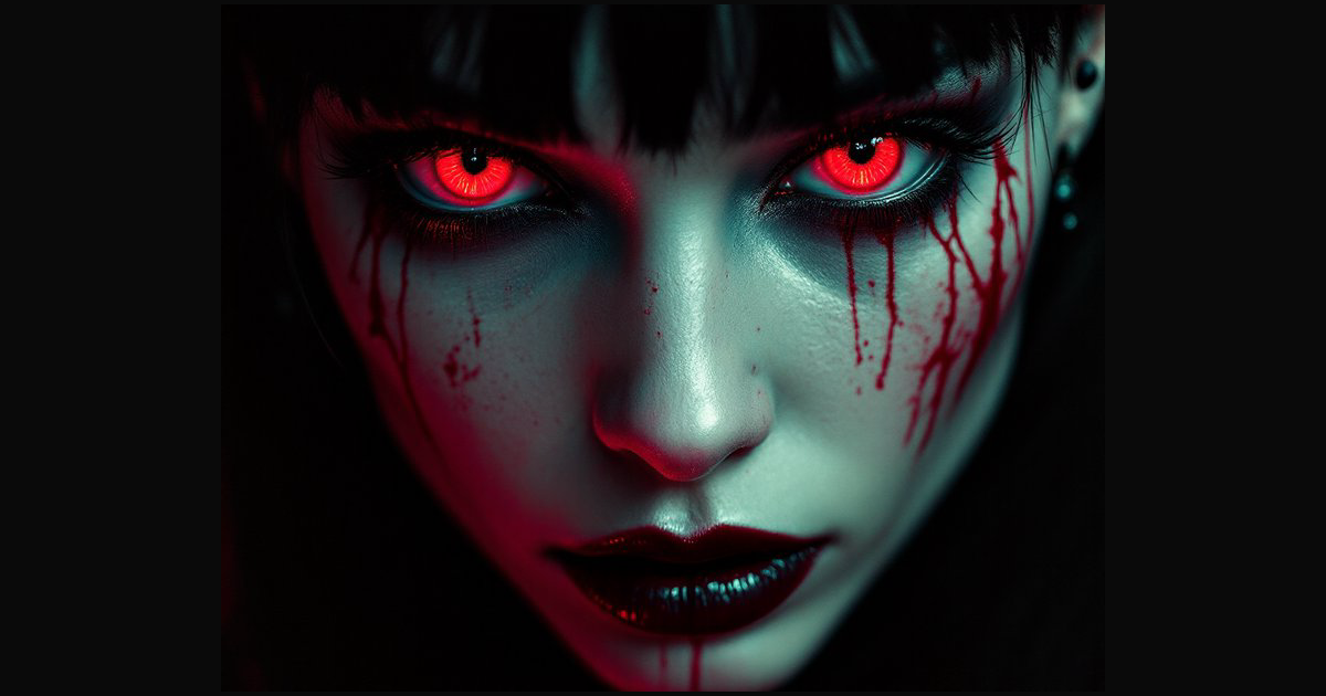 This haunting dark fantasy horror artwork features | sonny001 on ...