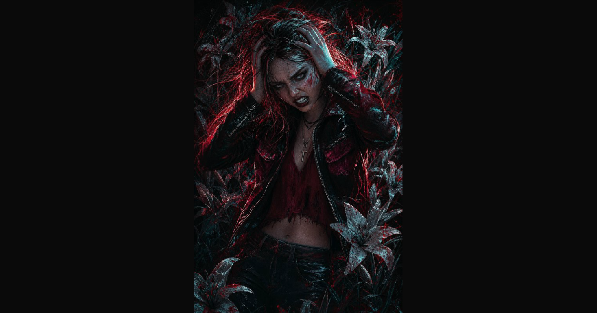 This dramatic digital fantasy portrait features a | TesaranJ on BudgetPixel