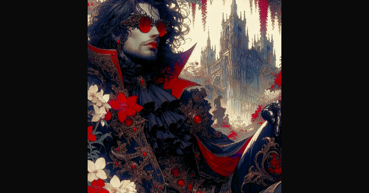 A striking fantasy illustration of a gothic aristo | thedreamcatcher on ...